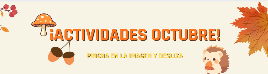ACTIVIDADES MES DE OCTUBRE